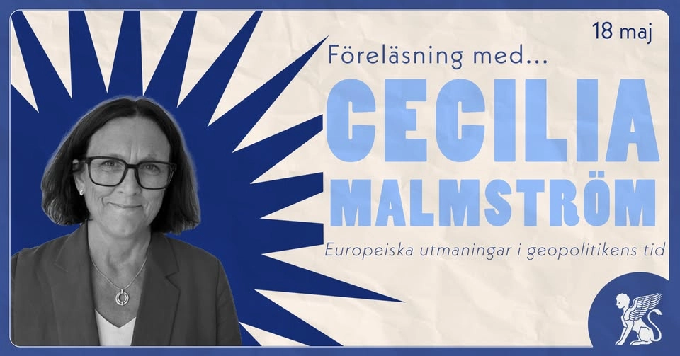 Föreläsning med Cecilia Malmström