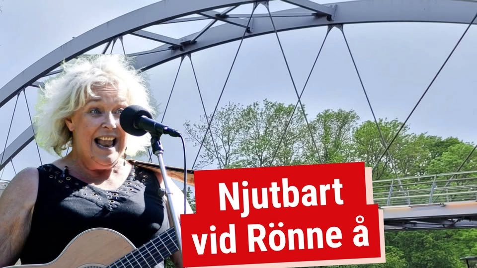 Njutbart vid Rönne Ä: Eva Dahlberg & husbandet