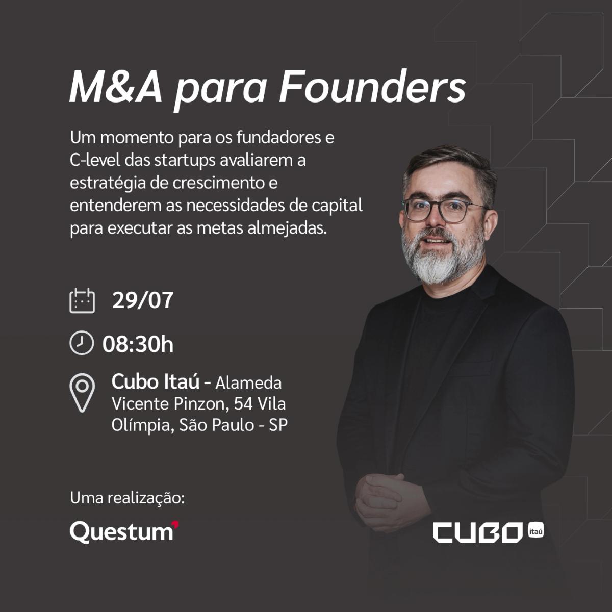 M&A para Founders - CUBO Itaú
