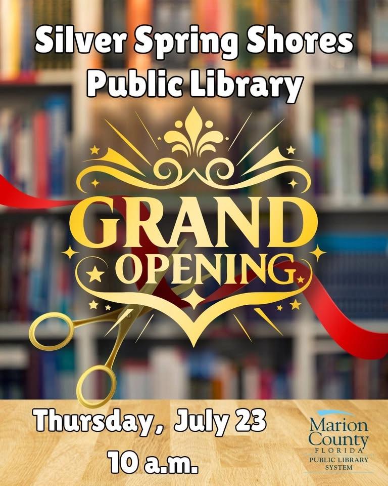 Grand Opening of the Silver Spring Shores Public Library