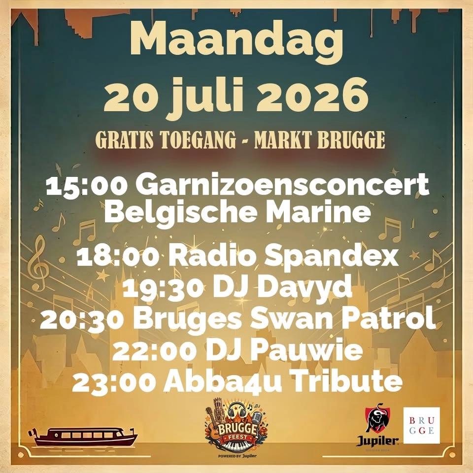 Brugge Feest Zomer 2026 - Dag 2