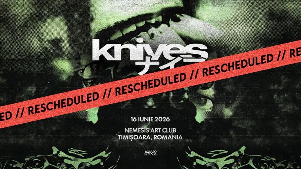RESCHEDULED: knives (UK) live @ Nemesis Art Club