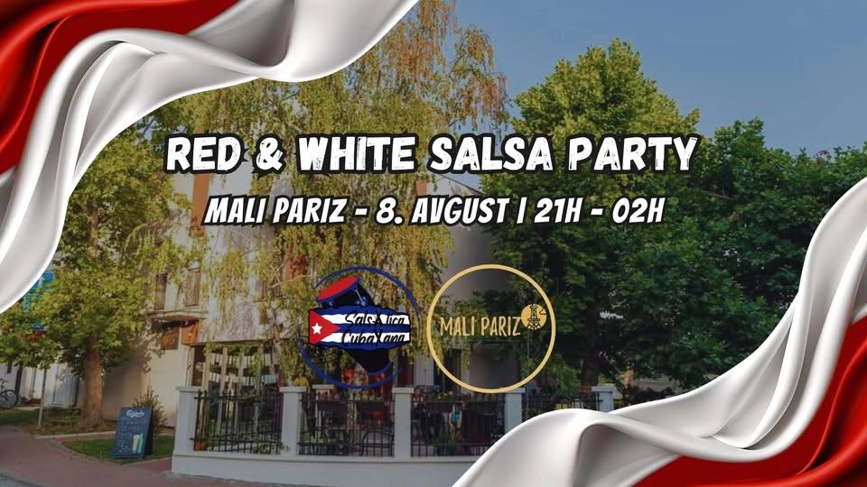 Red & White Salsa Party