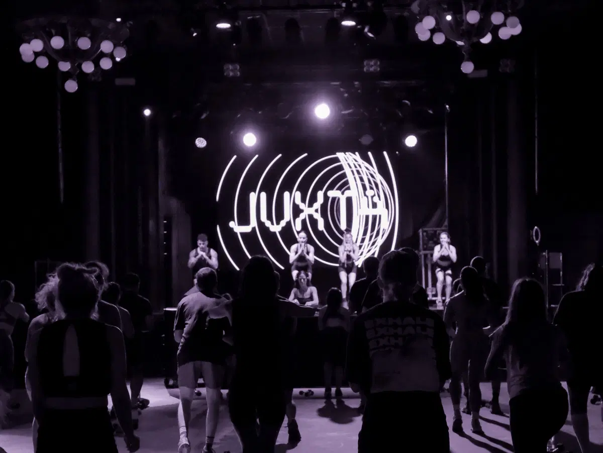 JUXTA en Sala Apolo: DJ set de ValaV, 1 hora de workout & afterparty