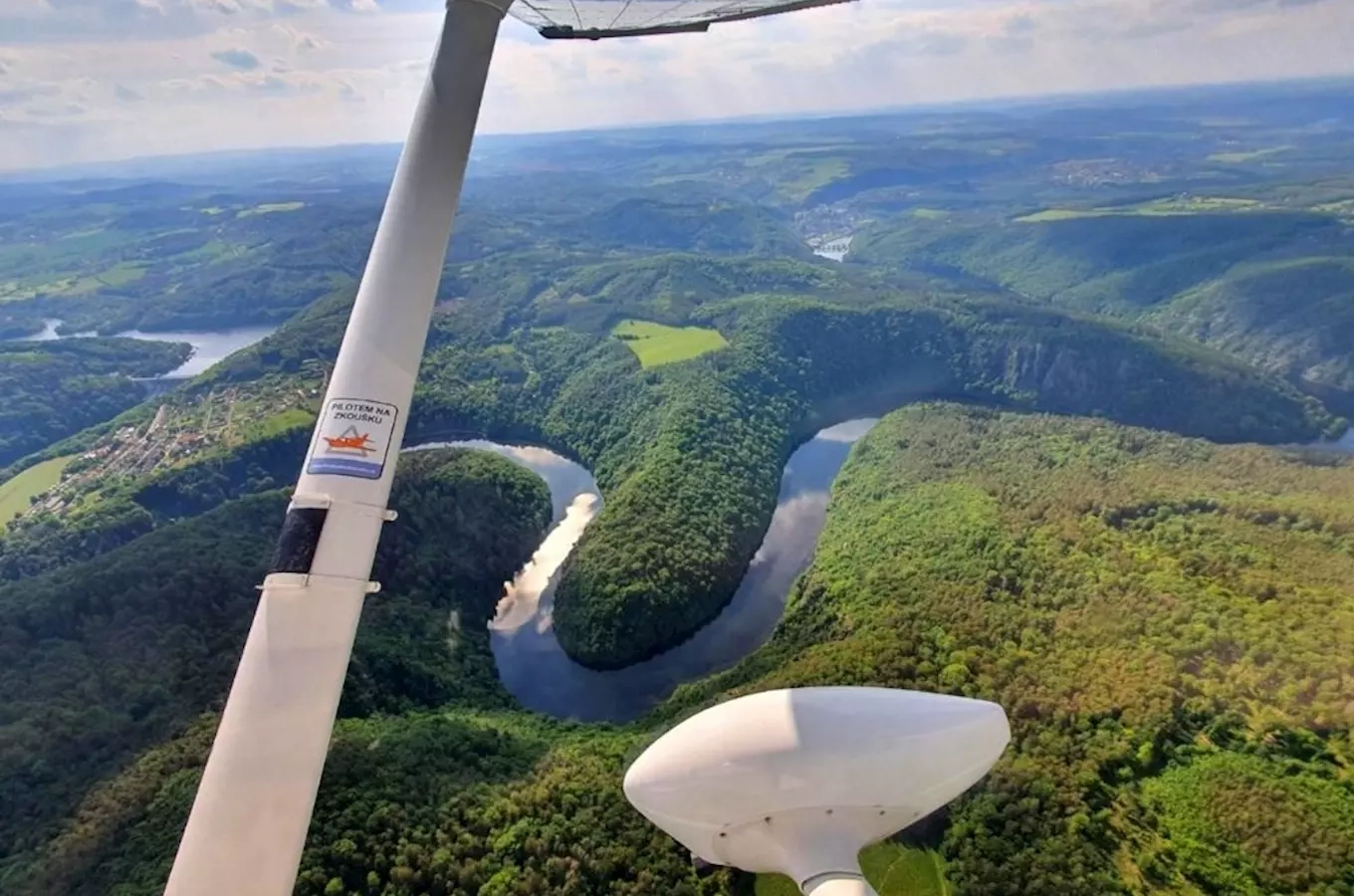 Pilotem ultralehkého letadla z Letiště Letňany