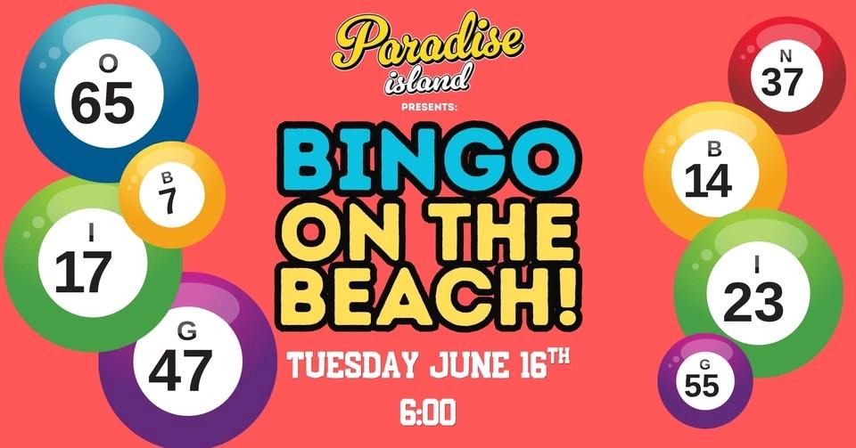 BINGO on the beach!