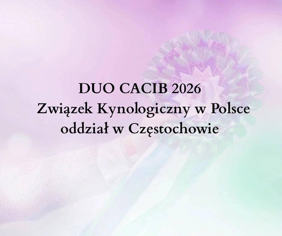 DUO CACIB RUDNIKI 2026