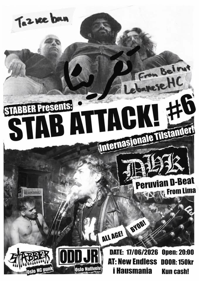 Stab attack #6: Ta2reeban, DHK, Odd Jr., Stabber