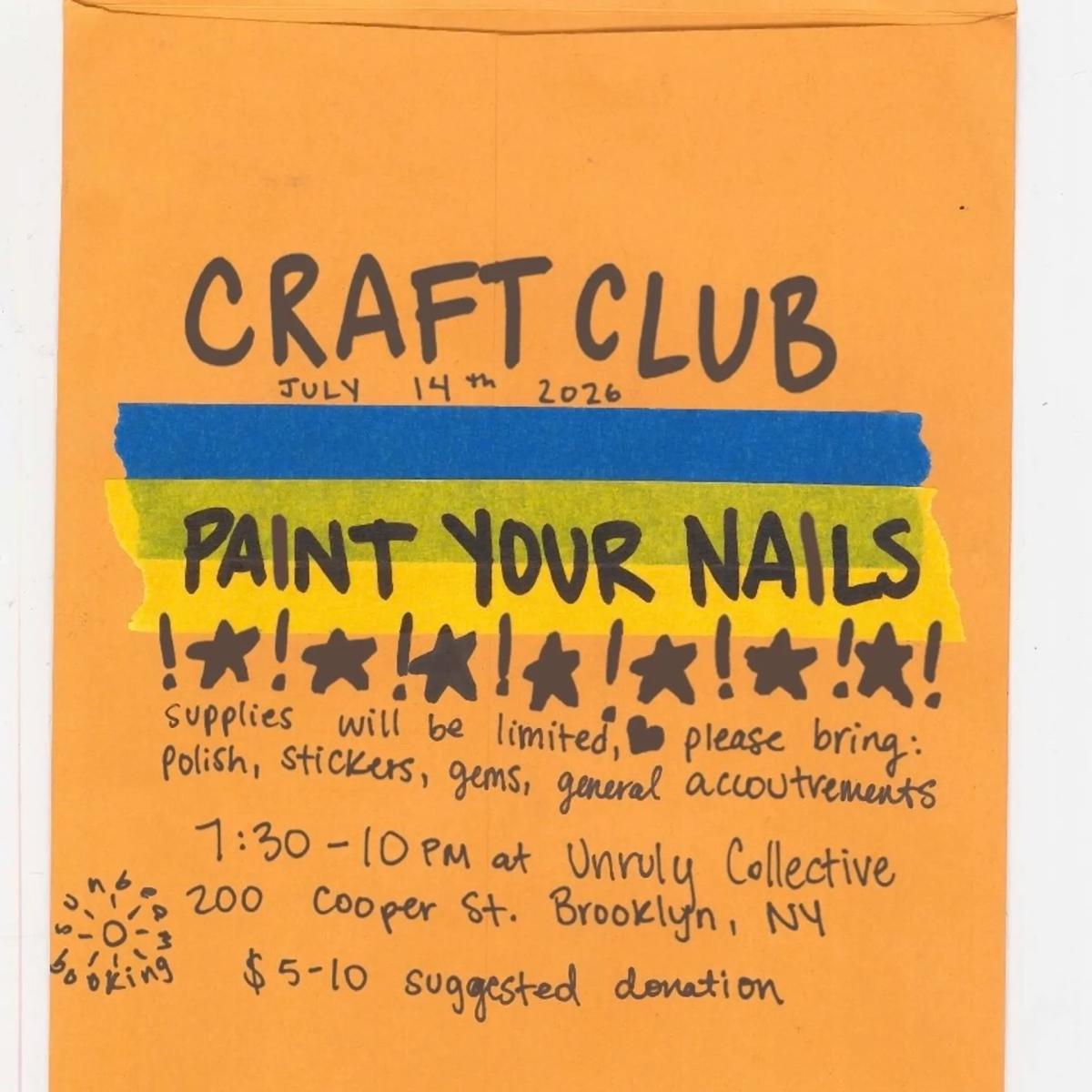 CRAFT CLUB #025