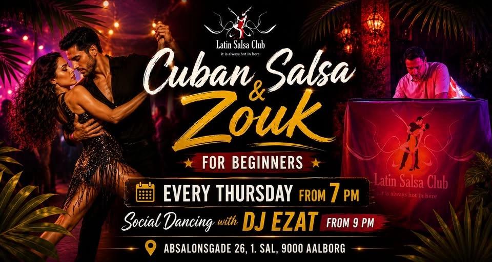 Cuban Salsa & Brazilian Zouk For Beginners & Social Dancing