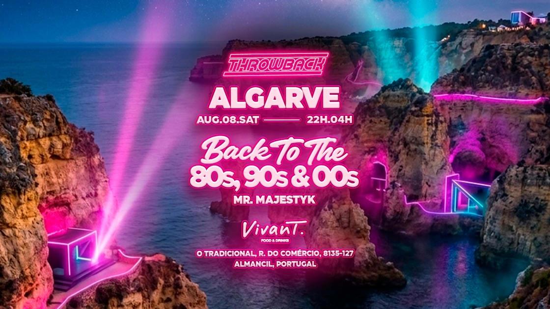 Throwback Algarve Open Air - Back To 80s, 90s & 00s