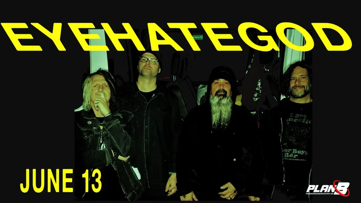 EYEHATEGOD // Live at Plan B — Malmö