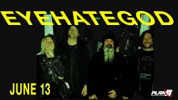 EYEHATEGOD // Live at Plan B — Malmö