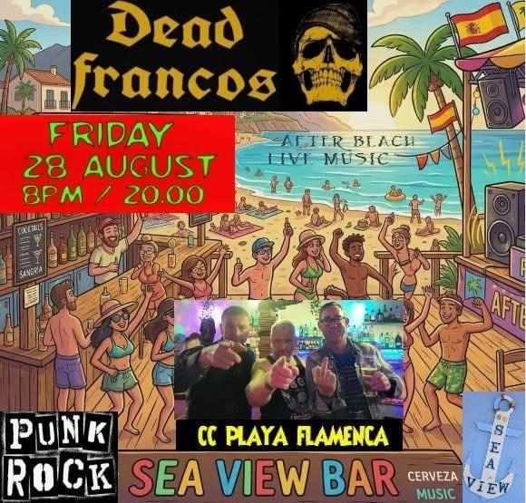 DEAD FRANCOS PUNKROCKING AFTER BEACH AT SEA VIEW BAR