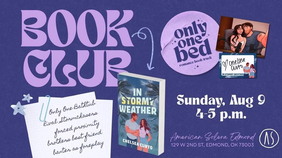 August Blame Dani Book Club - In Stormy Weather by Chelsea Curto