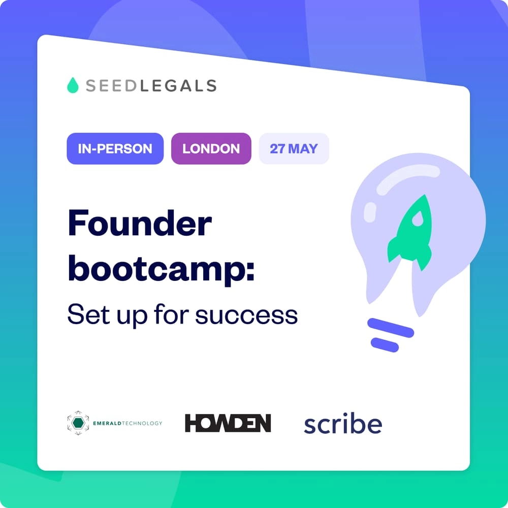 Founder bootcamp: Set up for success