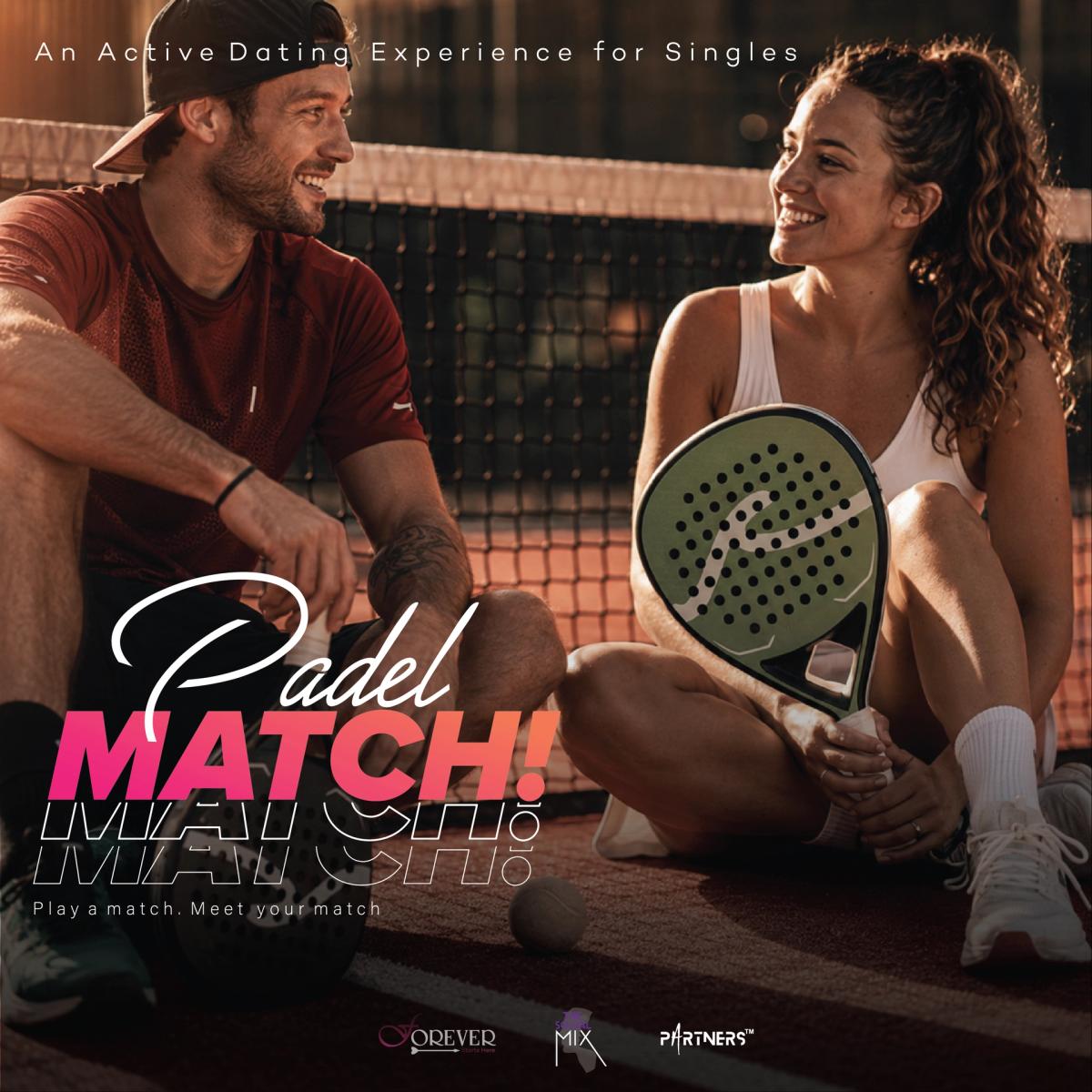 Padel MATCH🩷 | play a match. meet your MATCH🩷
