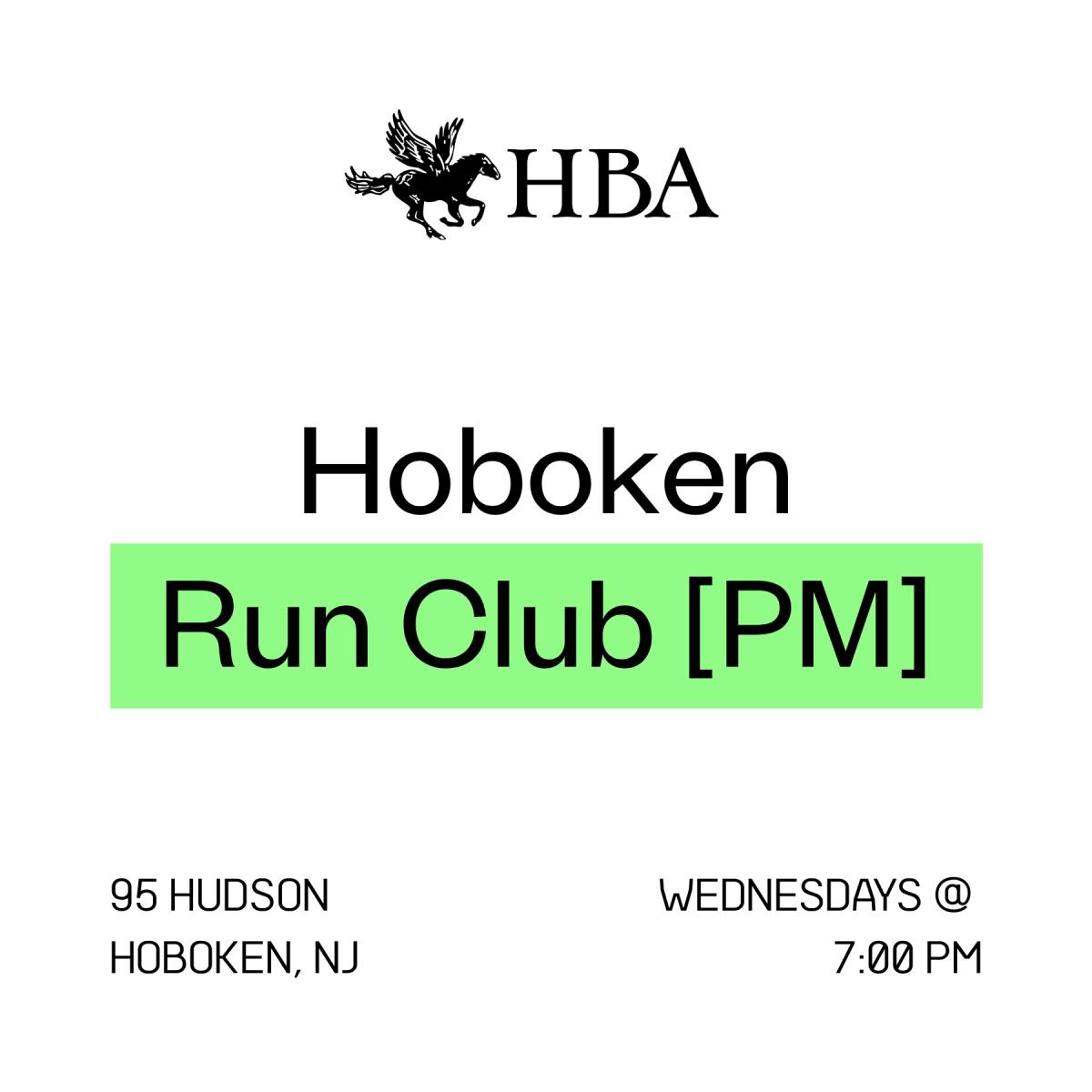 Hoboken Athletic Run Club - Wednesdays at 7:00 PM