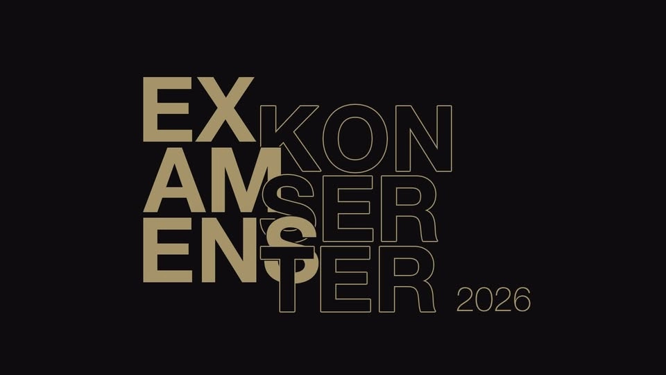 Examenskonserter 2026, del 1 (7–8 maj)