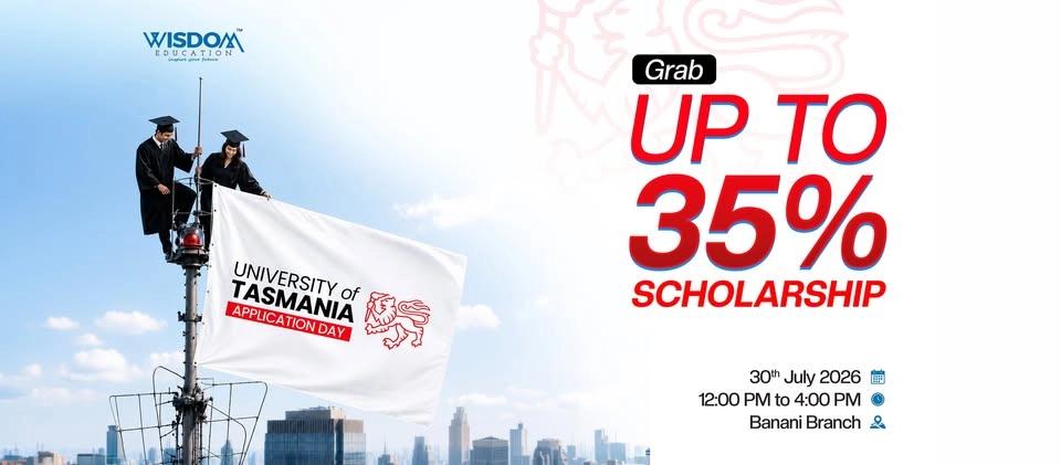 WISDOM EDUCATION presents University of Tasmania Application Day