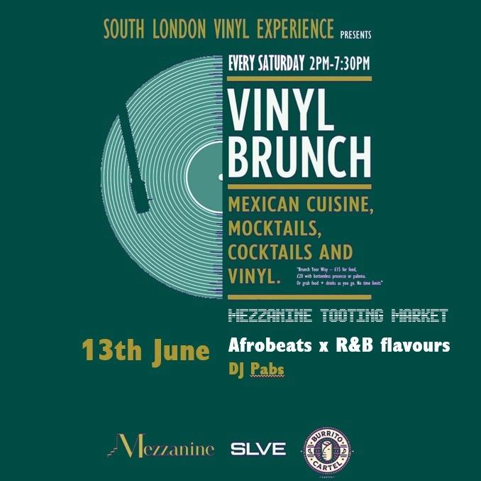 SLVE Vinyl Brunch w/ DJ Pabs