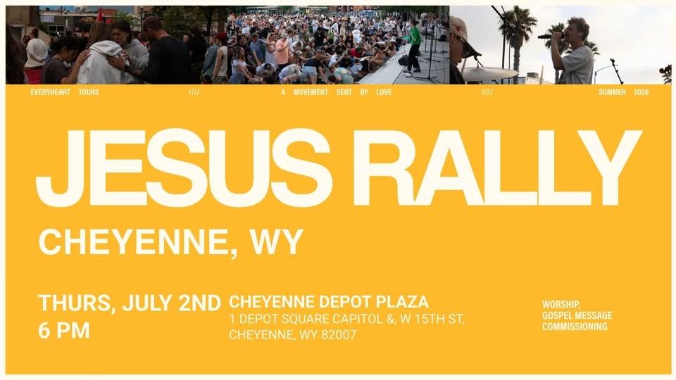 CHEYENNE, WY - JESUS RALLY