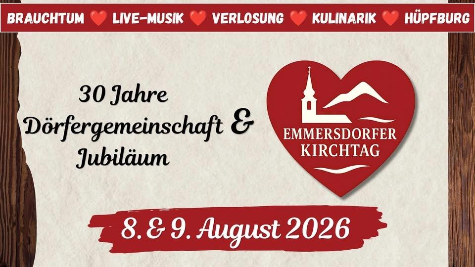 30 Jahre Jubiläum & 28. Emmersdorfer Kirchtag