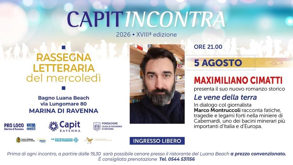 RASSEGNA LETTERARIA del mercoledì - MAXIMILIANO CIMATTI