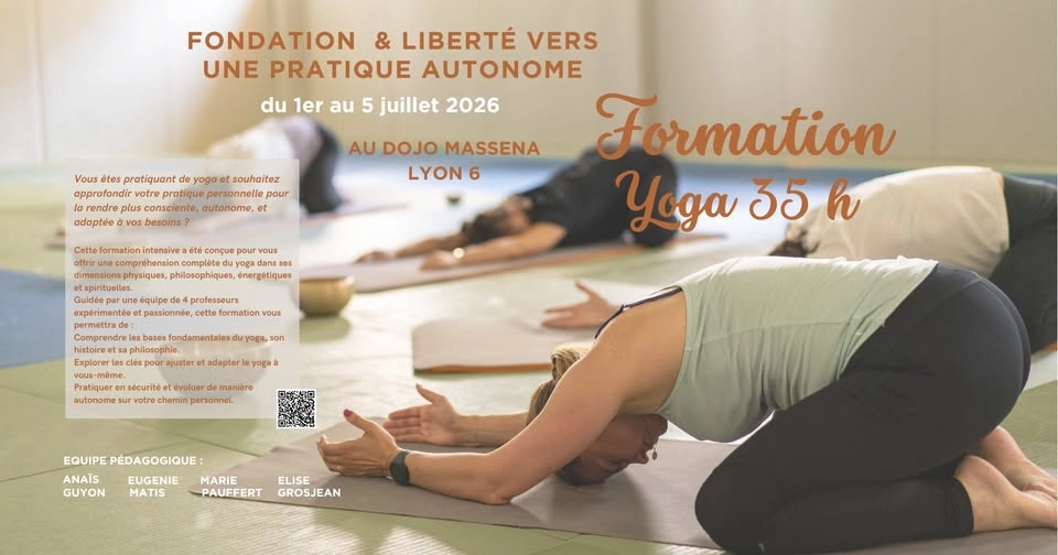 YOGA : FORMATION AUTONOME