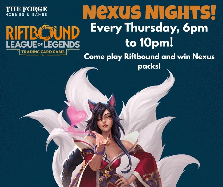 The Forge Riftbound Nexus Nights