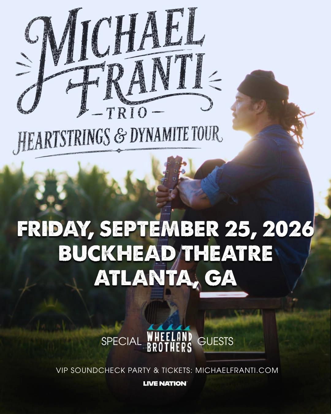 Michael Franti Trio - Heartstrings & Dynamite Tour