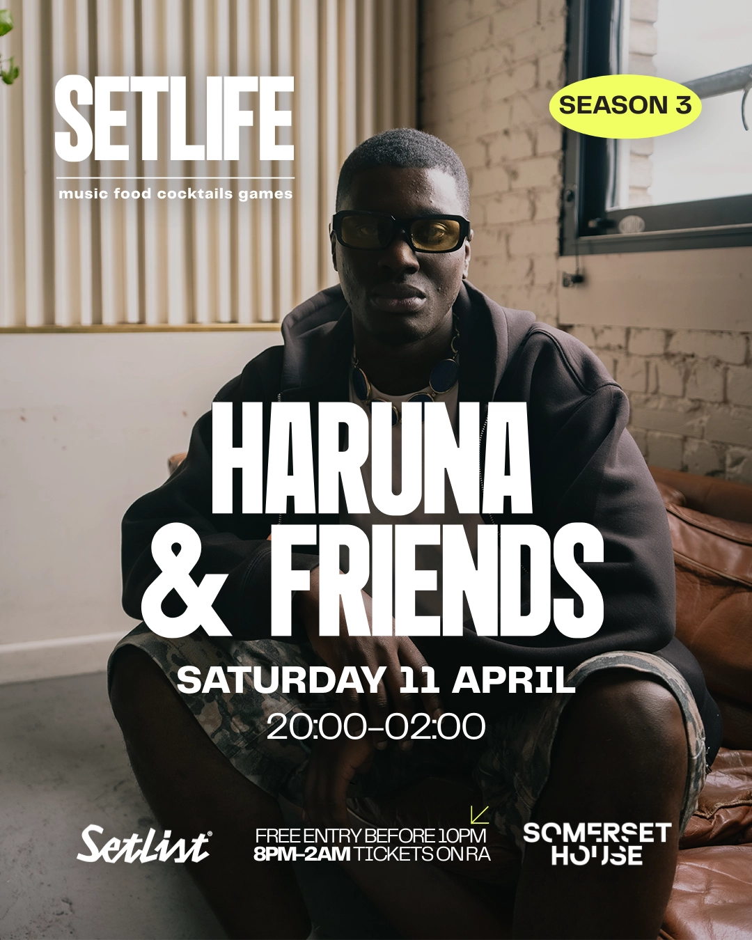 SETLIFE presents HARUNA & FRIENDS: APRIL 11TH