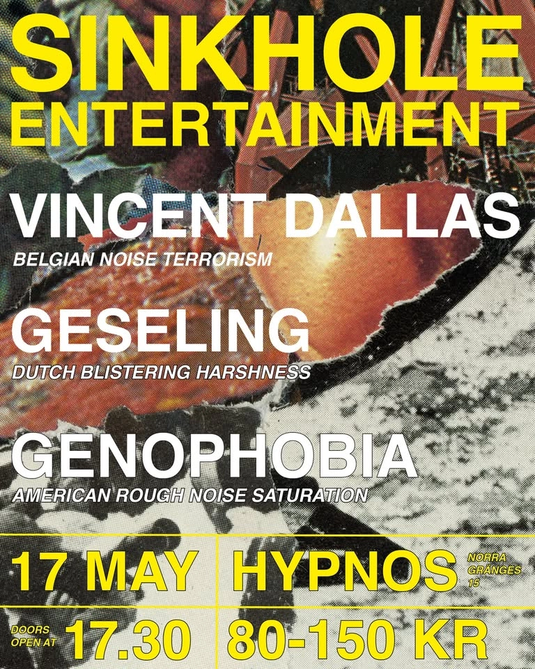 SINKHOLE: VINCENT DALLAS, GESELING , GENOPHOBIA