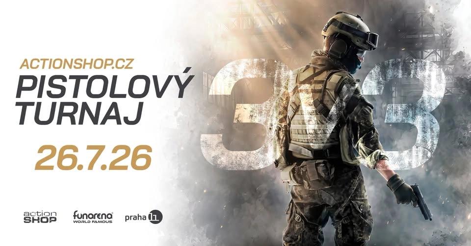 🔫 Indoor Pistolový Turnaj 3v3 🔫