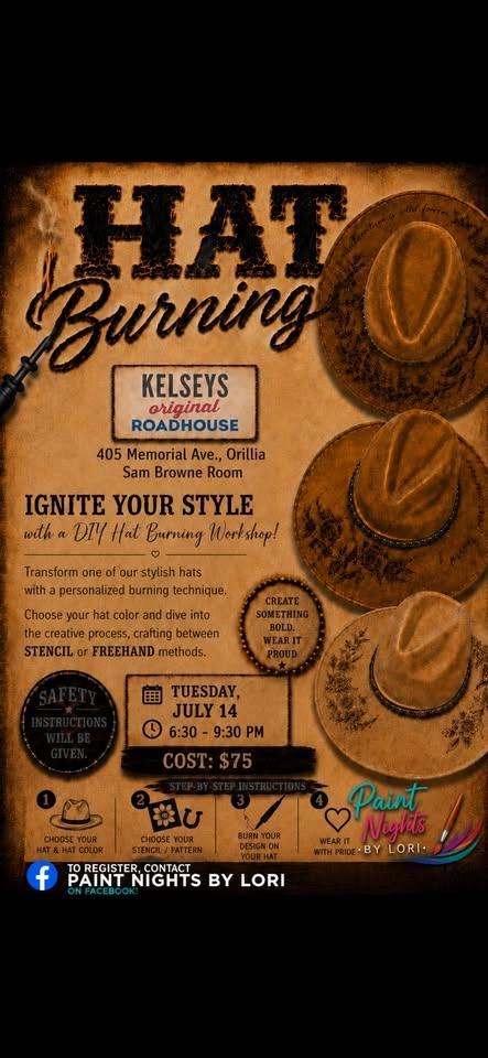 Hat Burning Workshop