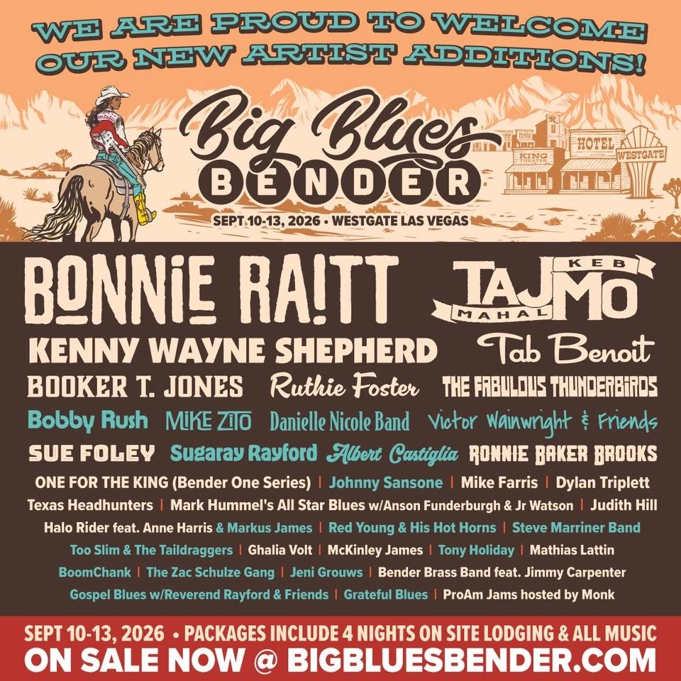 Jeni Grouws at Big Blues Bender in Las Vegas