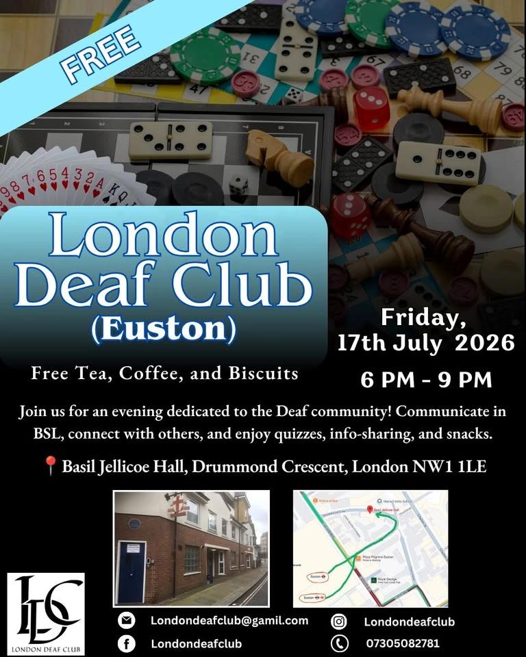 London Deaf Club(Euston)