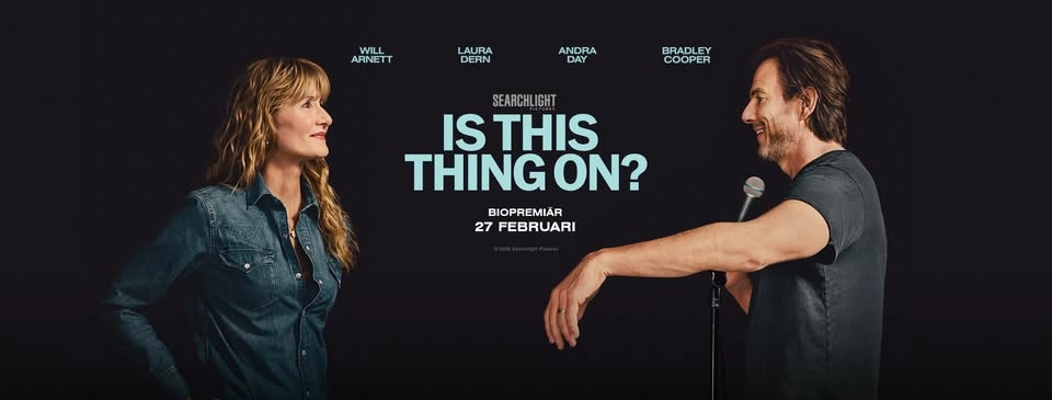 Is this thing on? (50kr per biljett och popcorn ingår, alltid)