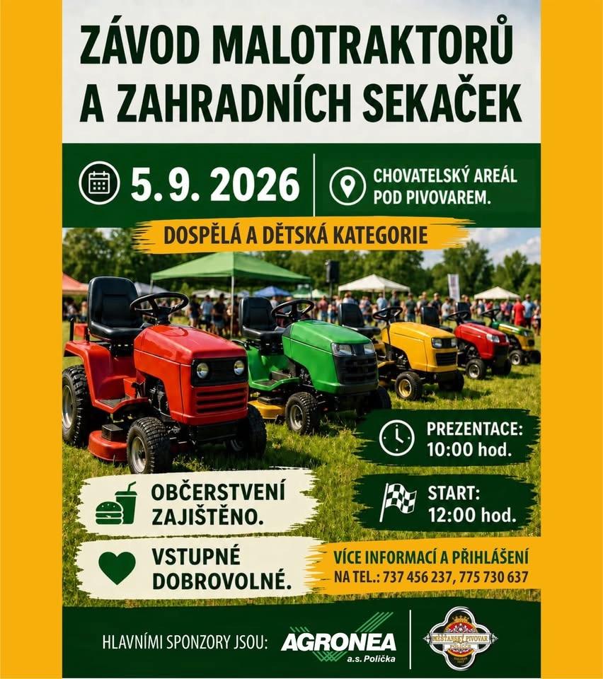 Závod malotraktorů a zahradních sekaček