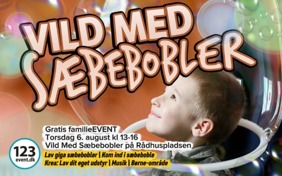 🫧Vild med SÆBEBOBLER🫧Gratis event🫧