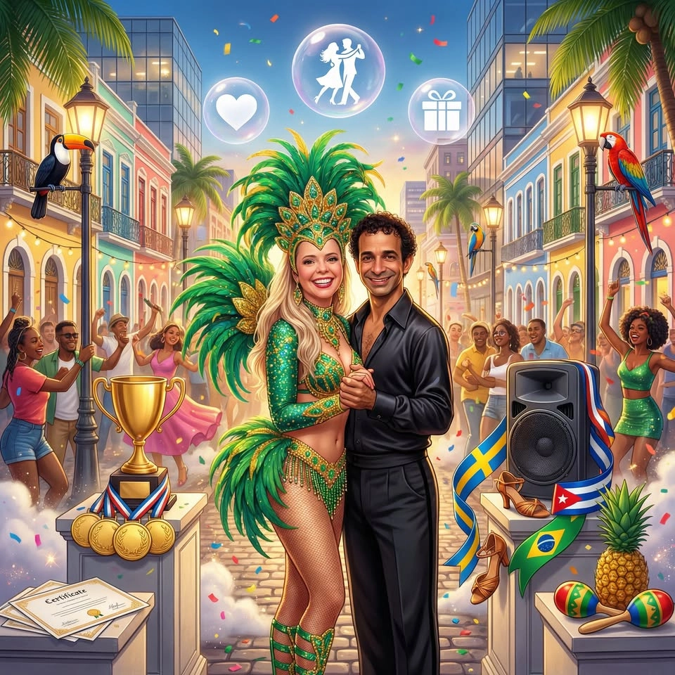 đ„ Dansfredag i Nordstan | Salsa & Bachata med Adrianas Danshus!