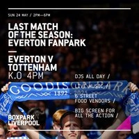 Everton Last Match of the Season: Everton V Tottenham