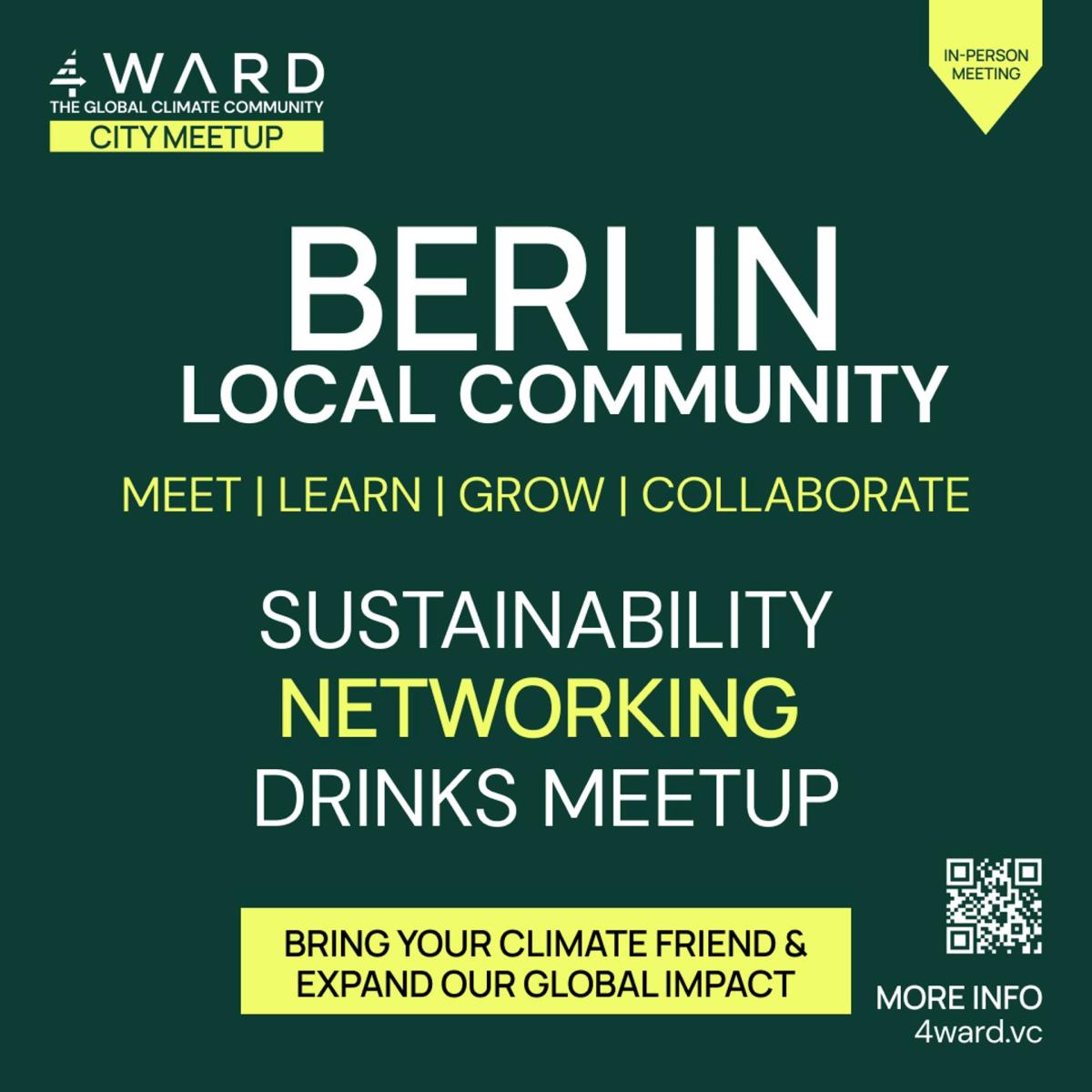 4WARD's Berlin Climate & Sustainability Networking Meetup