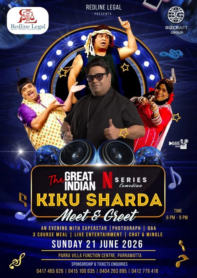 EXCLUSIVE MEET & GREET W/ KIKU SHARDA