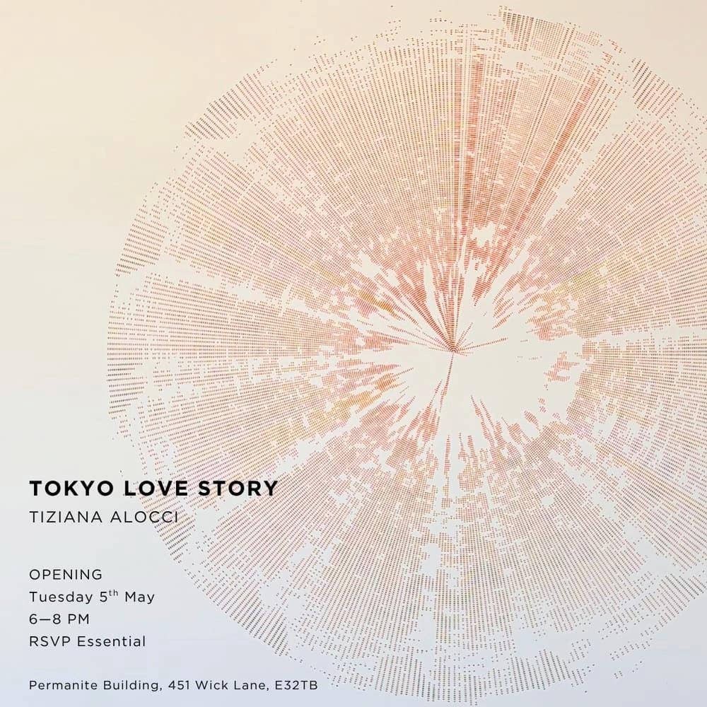 Tokyo Love Story by Tiziana Alocci. Open Studio + Aperitivo + Live Demo. RSVP Essential