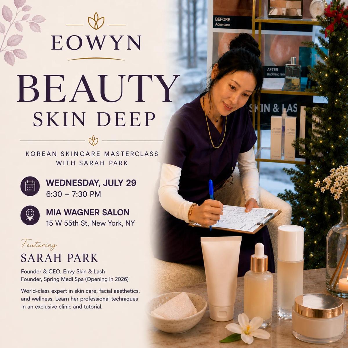 Eowyn Evening Series: Beauty Skin Deep