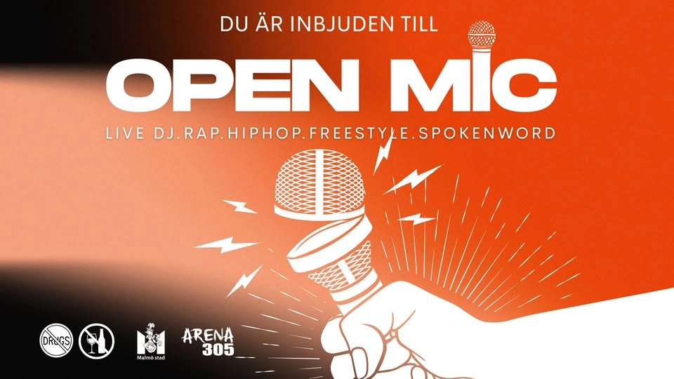 OPEN MIC PÅ ARENA 305