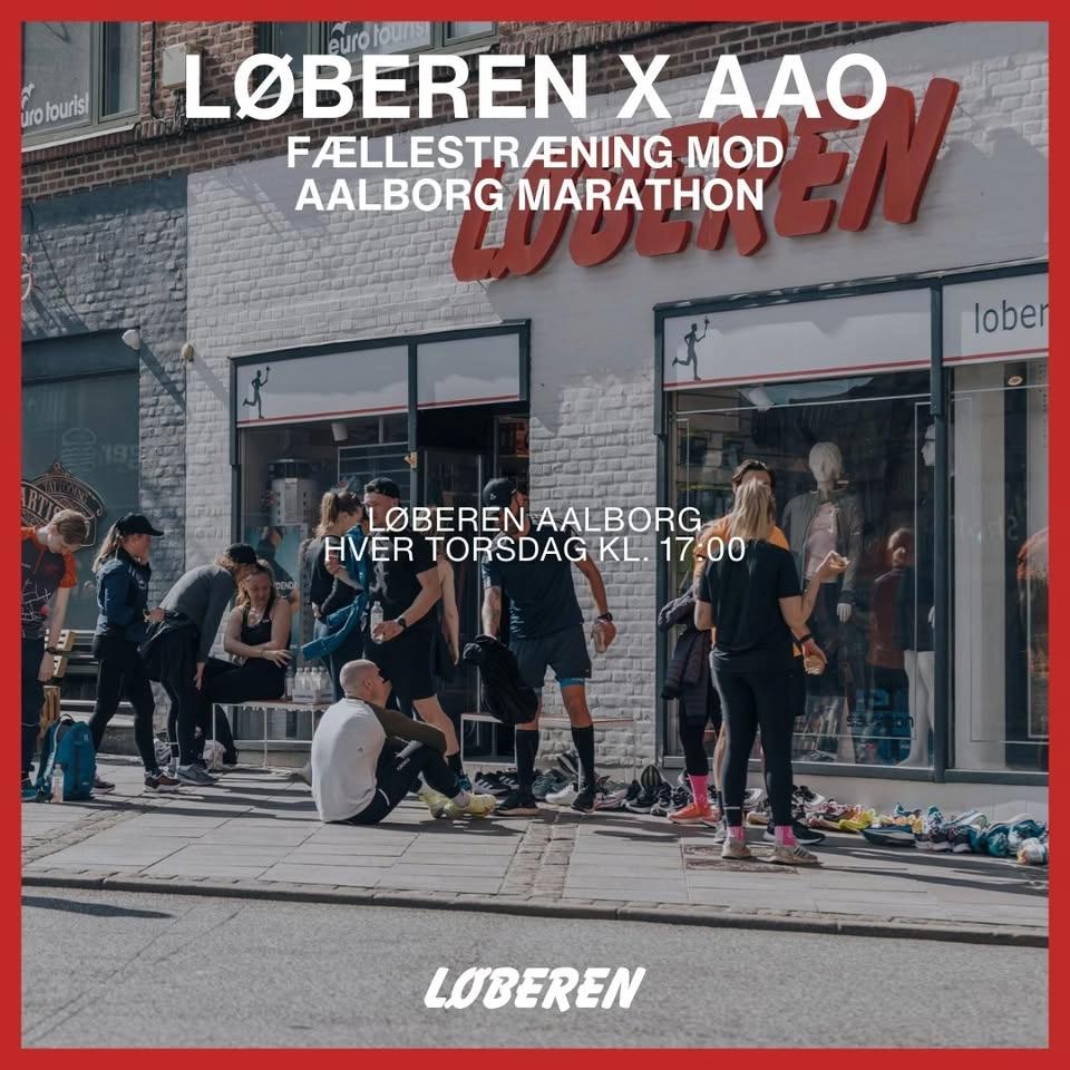 Løberen Aalborg x AAO: Fællestræning mod Aalborg Marathon