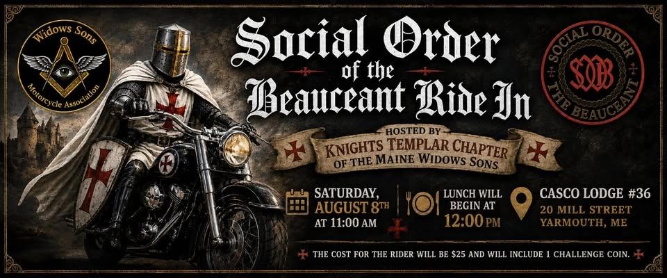 7th Annual Social Order of the Beauceant Charity Ride In