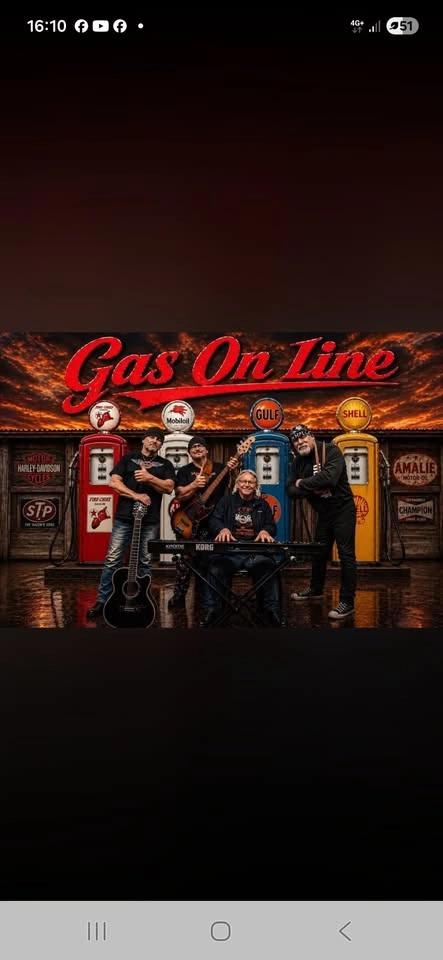 GasOnLine live på Solstugan Fredhäll 20/8